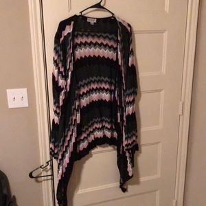 22/24 chevron cardigan